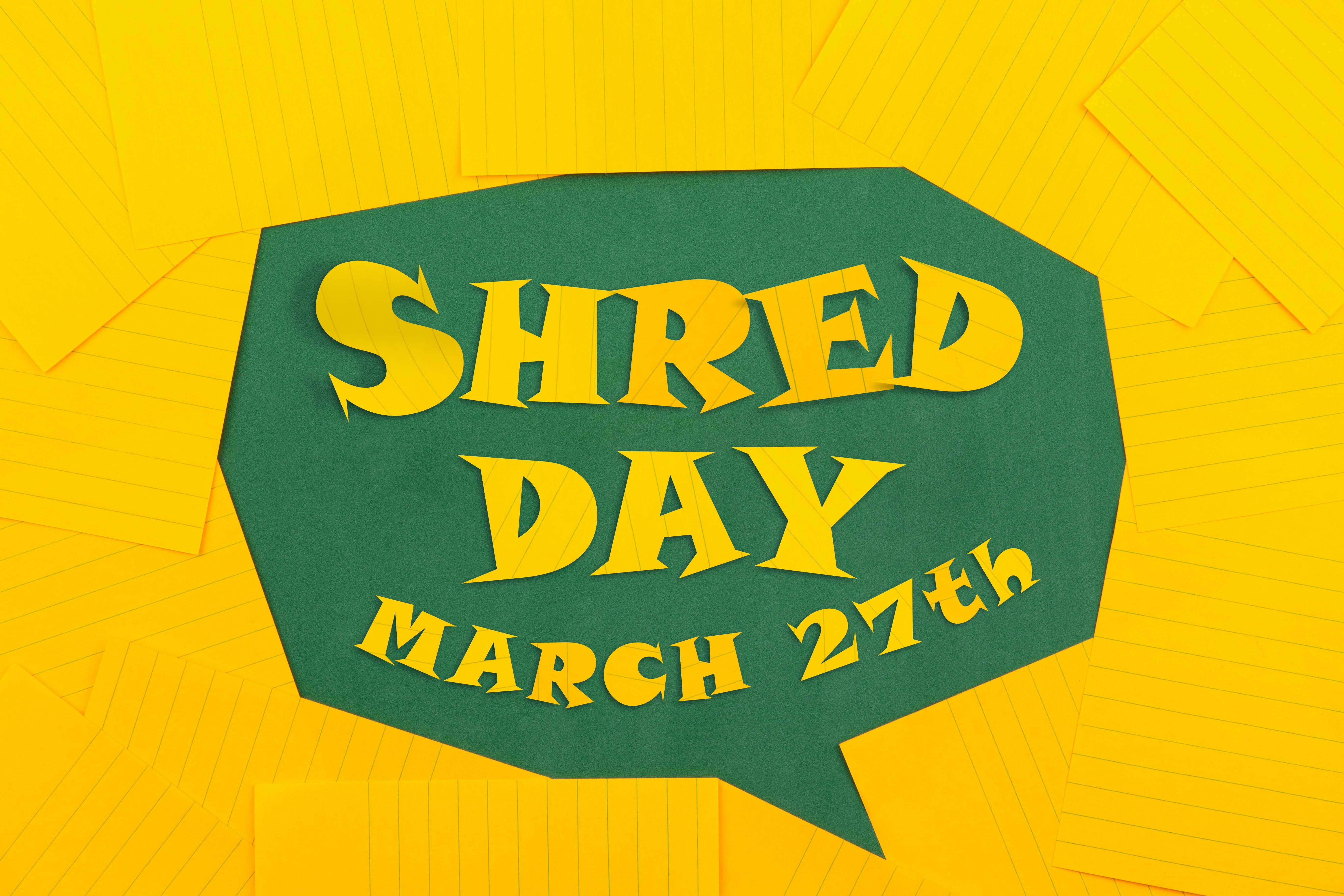 Annual Community Shred Day Blog
